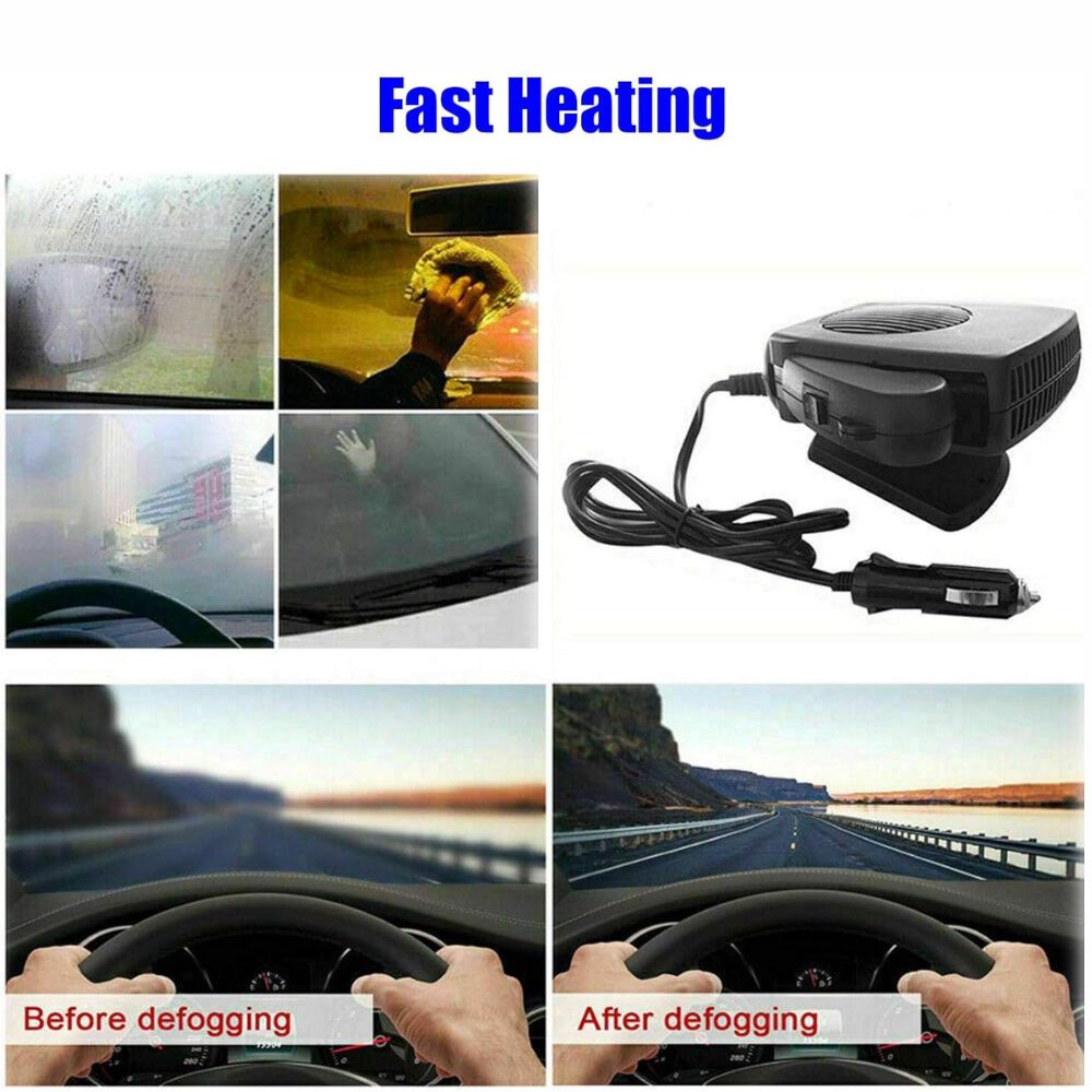 Niki | TurboHeat 12V Portable Car Heater Fan - 150W/300W