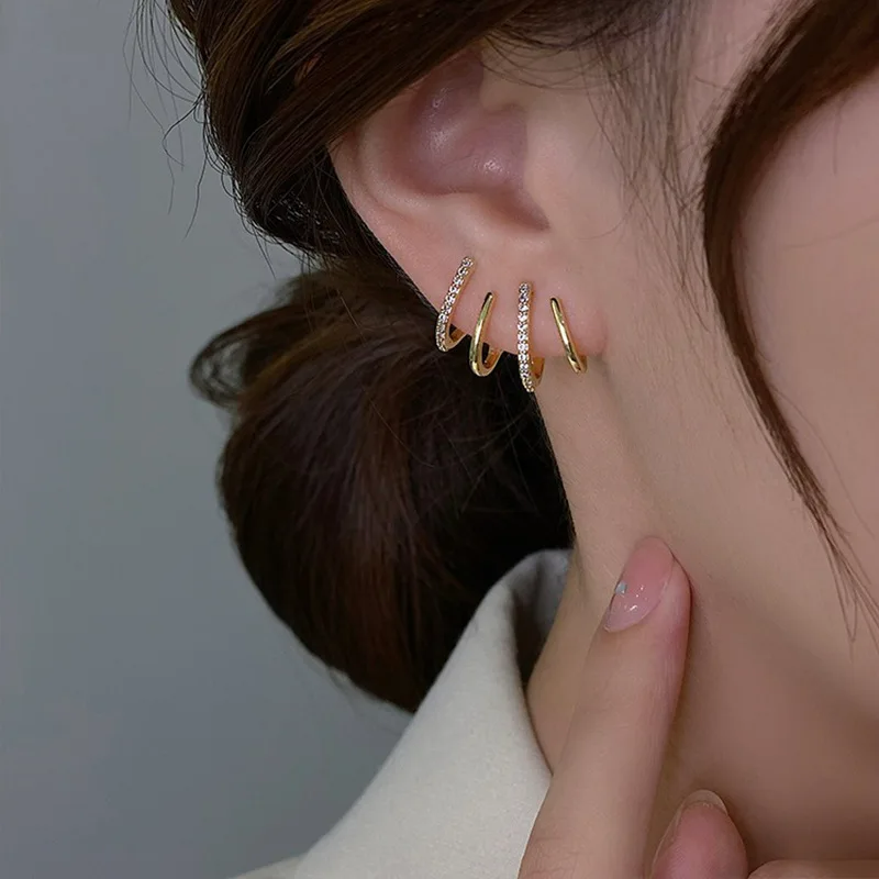 Niki | Twisted Earrings | Elegant Design | Gold or Silver