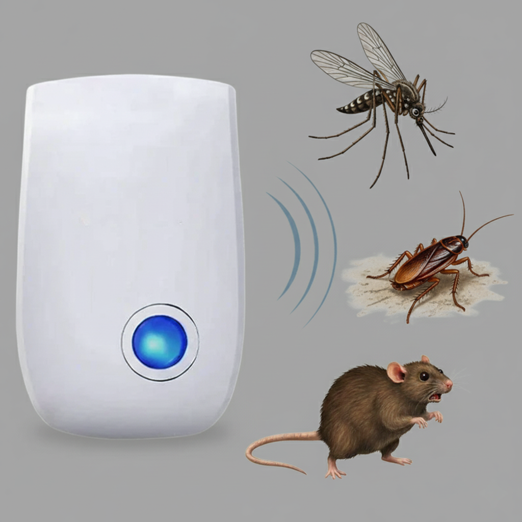 Niki | Ultrasonic Pest Deterrent - Odor-Free & Family Safe Rodent Control