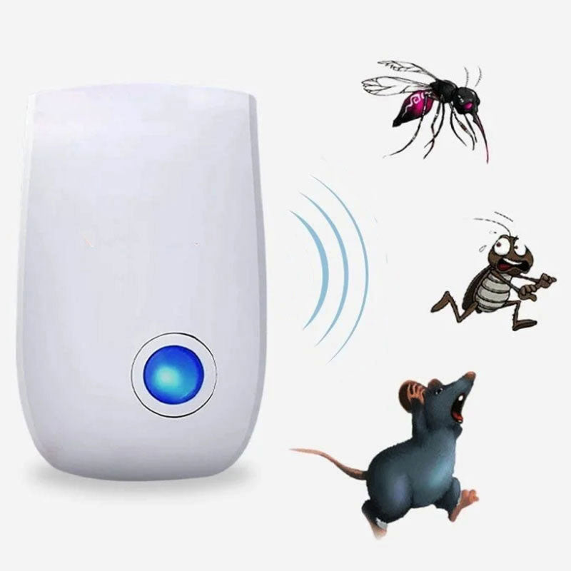 Niki | Ultrasonic Pest Deterrent - Odor-Free & Family Safe Rodent Control