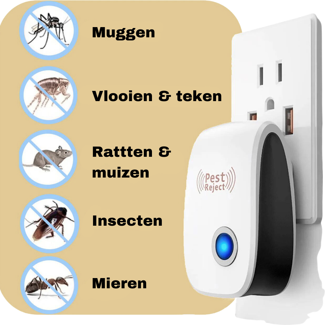 Niki | Ultrasonic Pest Repeller for Indoor & Outdoor Use