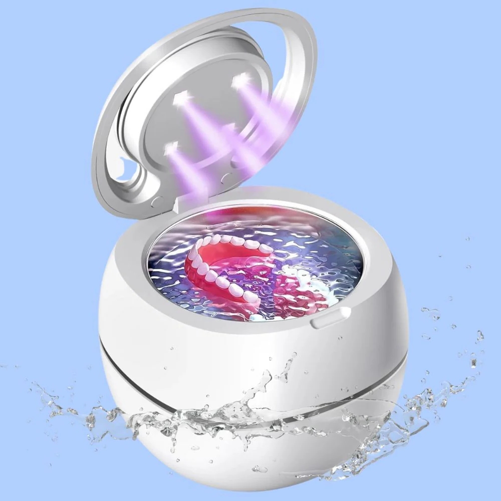 Niki | Ultrasonic Portable Denture Cleaning Machine