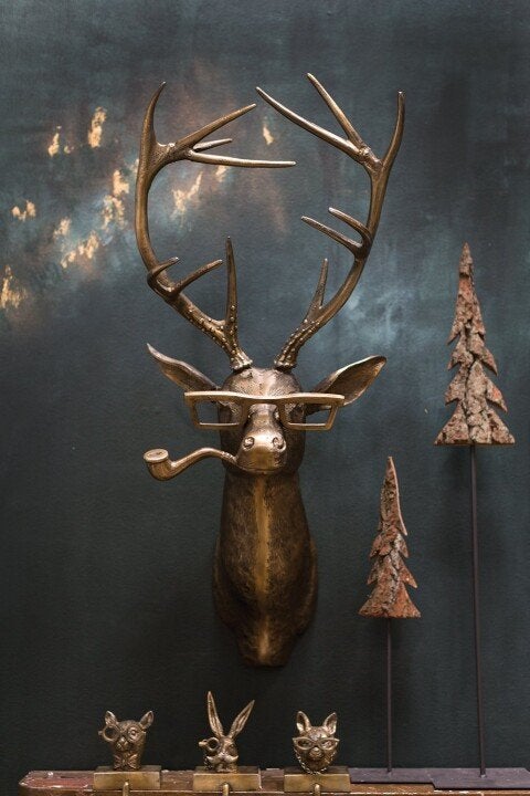 Niki | Unique Animal Head Wall Decoration for Home