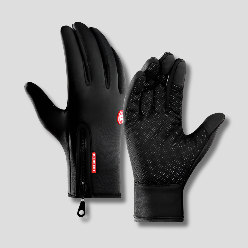 Niki | Unisex Heated Ski & Cycling Gloves with Zipper