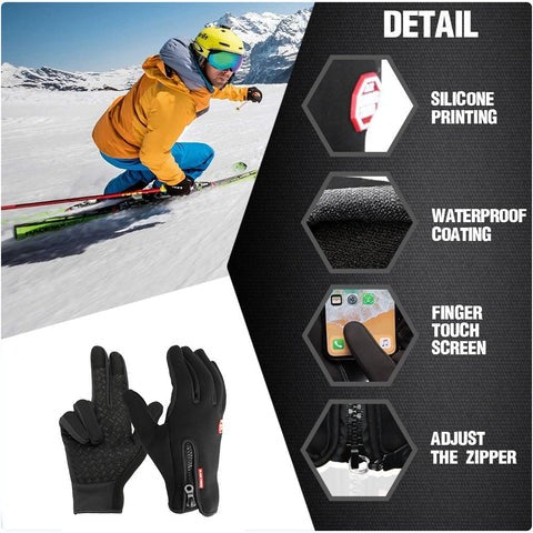 Niki | Unisex Heated Gloves for Cold Weather Activities