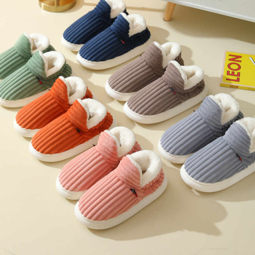 Niki | Soft Fleece Lined House Shoes for Women