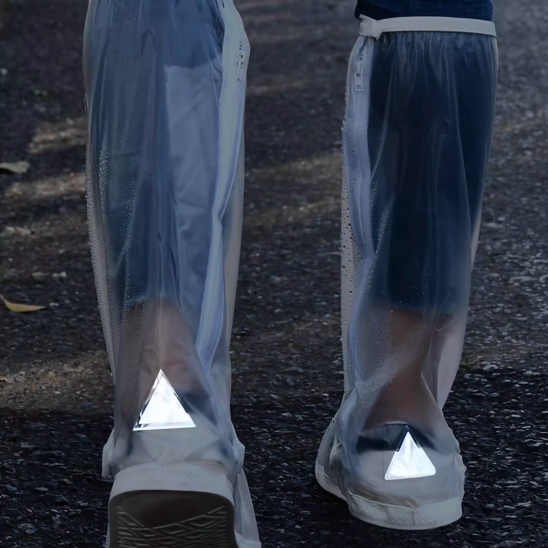 Waterproof Footwear Protectors with Anti-Slip Sole