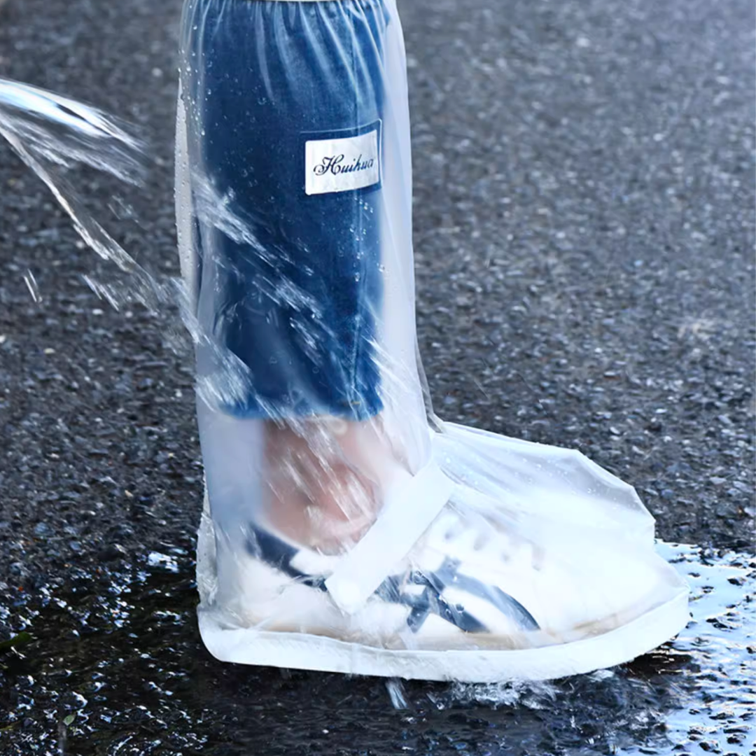 Waterproof Footwear Protectors with Anti-Slip Sole