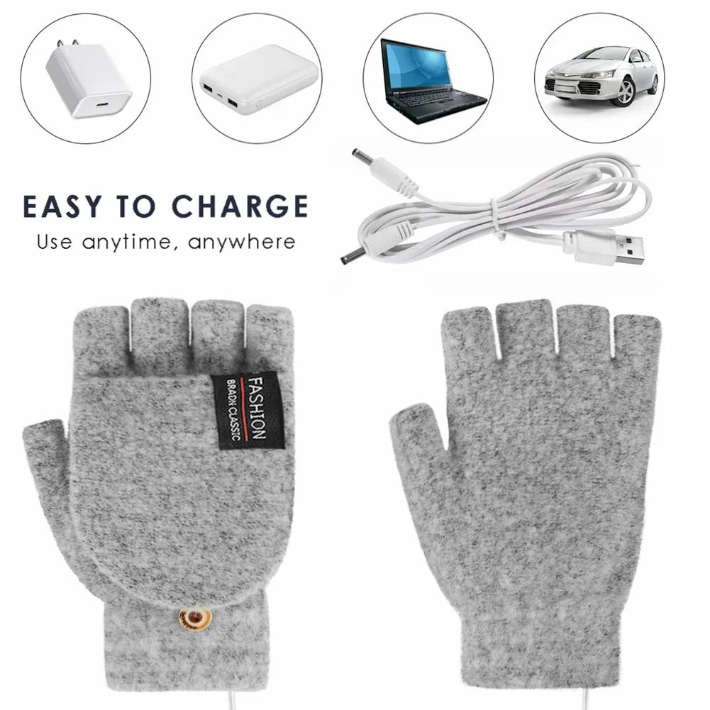 Niki | USB rechargeable warm wave heated gloves