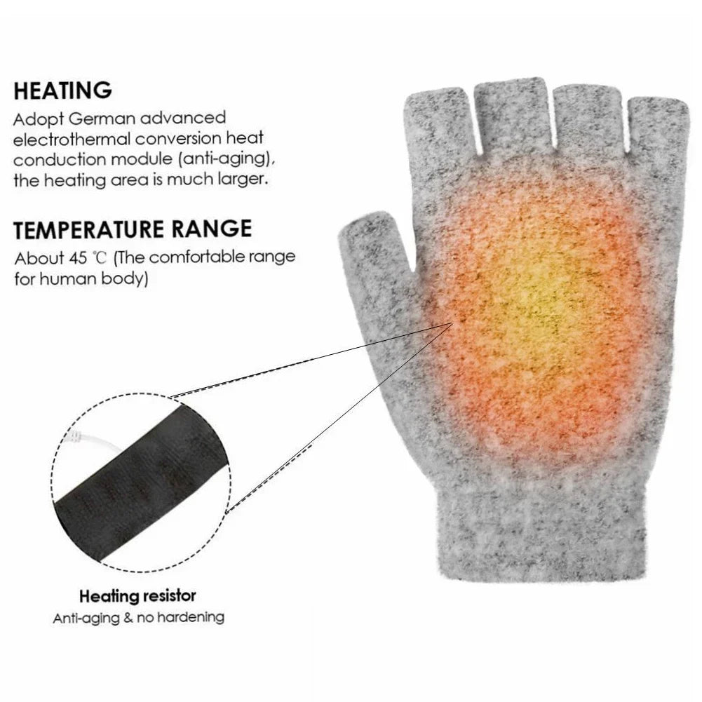 Niki | USB rechargeable warm wave heated gloves