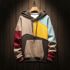 Relaxed Colorblock Hoodie