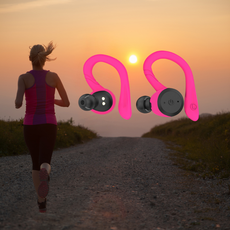Niki | Vega Waterproof Wireless Sports Earbuds – 20 Hours Playtime | Bluetooth 5.0, IPX7 for Swimming & Fitness