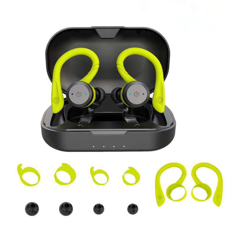 Niki | Vega Waterproof Wireless Sports Earbuds – 20 Hours Playtime | Bluetooth 5.0, IPX7 for Swimming & Fitness