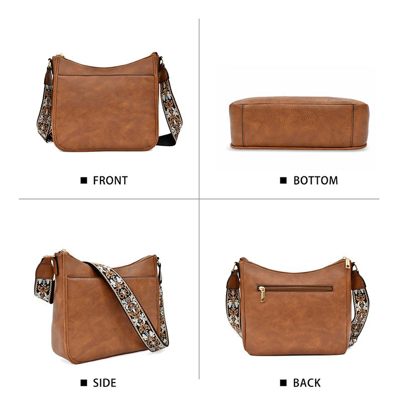 Niki | Versatile leather crossbody bag for women