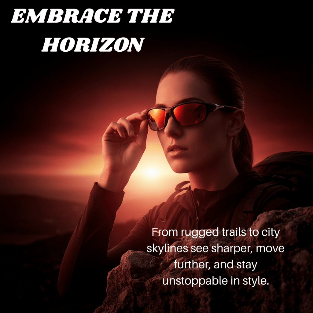 Niki | VISIONEDGE – Polaroid sunglasses with UV400 protection and rubber grip