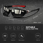 Niki | VISIONEDGE – Polaroid sunglasses with UV400 protection and rubber grip