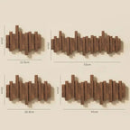 Niki | Wall Hook Made of Piano Wood