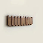 Niki | Wooden wall hook rack, piano key design