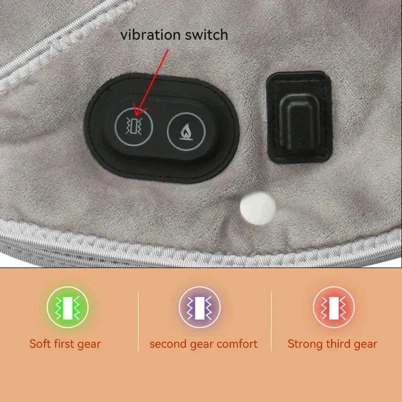 Niki | Warm Neck and Shoulder Massager USB Heating Pad with Vibration
