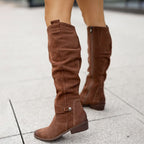 Niki | Women's Suede Comfort Winter Boots