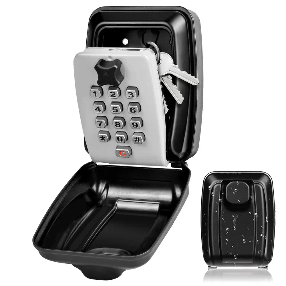 Niki | Outdoor Combination Key Lock Box – Wall Mount Weatherproof