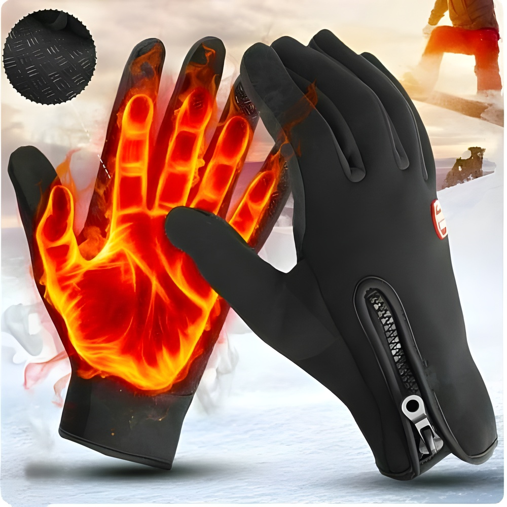 Niki | Warm Waterproof Winter Gloves with Touchscreen Capability
