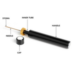 Niki | Air Pressure Wine Opener: Stainless Steel, Ergonomic Handle