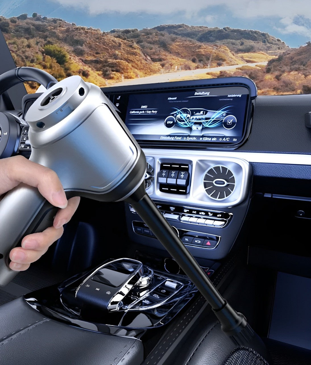Niki | Wireless Car Vacuum Cleaner with 95000PA Suction Power – Lightweight & Silent
