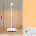 Niki | Cordless LED Accent Lamp with Tapered Base