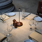 Niki | Cordless LED Accent Lamp with Tapered Base