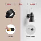 Niki | Wireless Nordic Wall Lamp with Remote Control