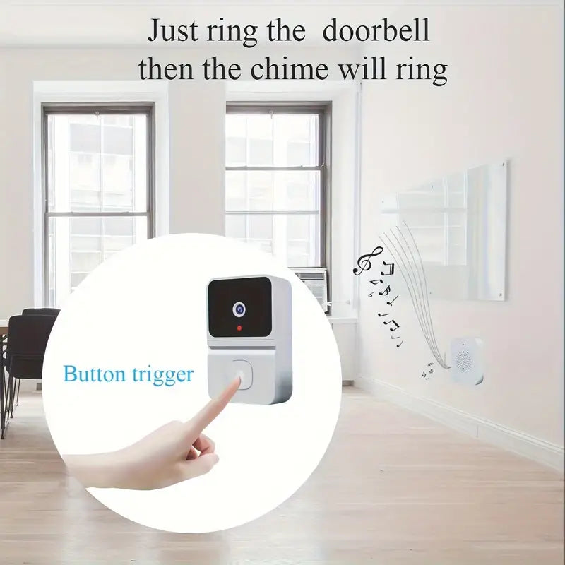 Niki | WiFi Video Doorbell: Night Vision, Two-Way Audio