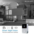 Niki | WiFi Video Doorbell: Night Vision, Two-Way Audio