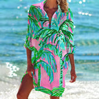 Women's Casual Beach Cover-Up Shirt