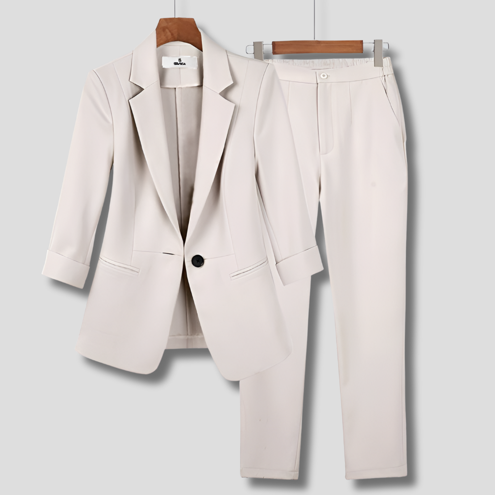 Niki | Women's Polished Professional Blazer and Trouser Set