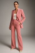 Women's Wide Leg Tailored Pant Suit