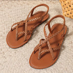 Niki | Comfortable Braided Flat Sandals for Women