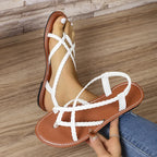 Niki | Comfortable Braided Flat Sandals for Women