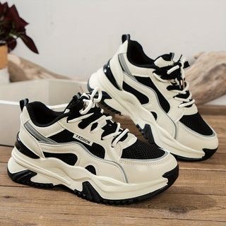 Women's Platform Sneakers with Thick Soles