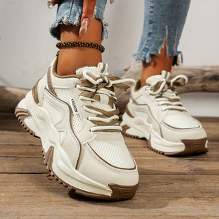 Women's Platform Sneakers with Thick Soles