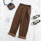 Niki | Women's High-Waisted Corduroy Pants