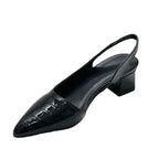 Niki | Women's Chic Croc Slingback Heels