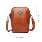 Niki | Women's Crossbody Phone Bag with Zipper Closure