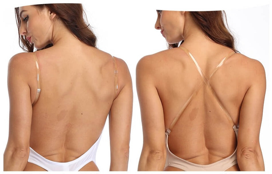 Niki | Deep Plunge Bodysuit with Invisible Support