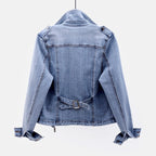 Niki | Women's Denim Biker Jacket Effortless Style