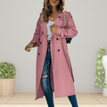Women's Classic Double Breasted Trench Coat