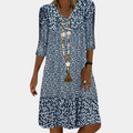 Breezy Floral Midi Dress