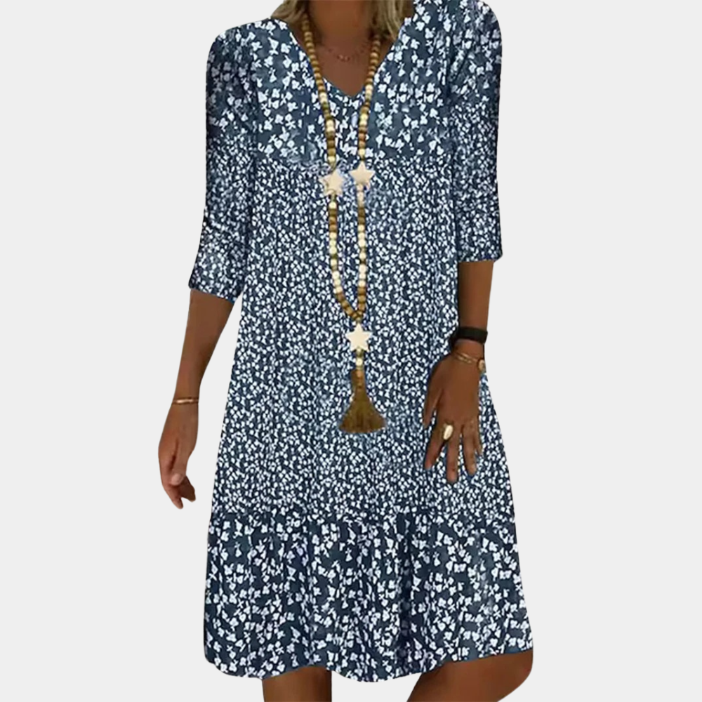 Breezy Floral Midi Dress