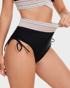 Niki | High Waist Ruched Bikini Swimsuit