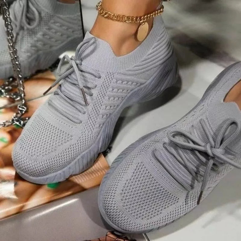 Niki | Women's Knit Slip-On Sneakers